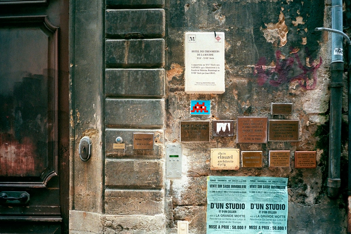 Invader - Montpellier