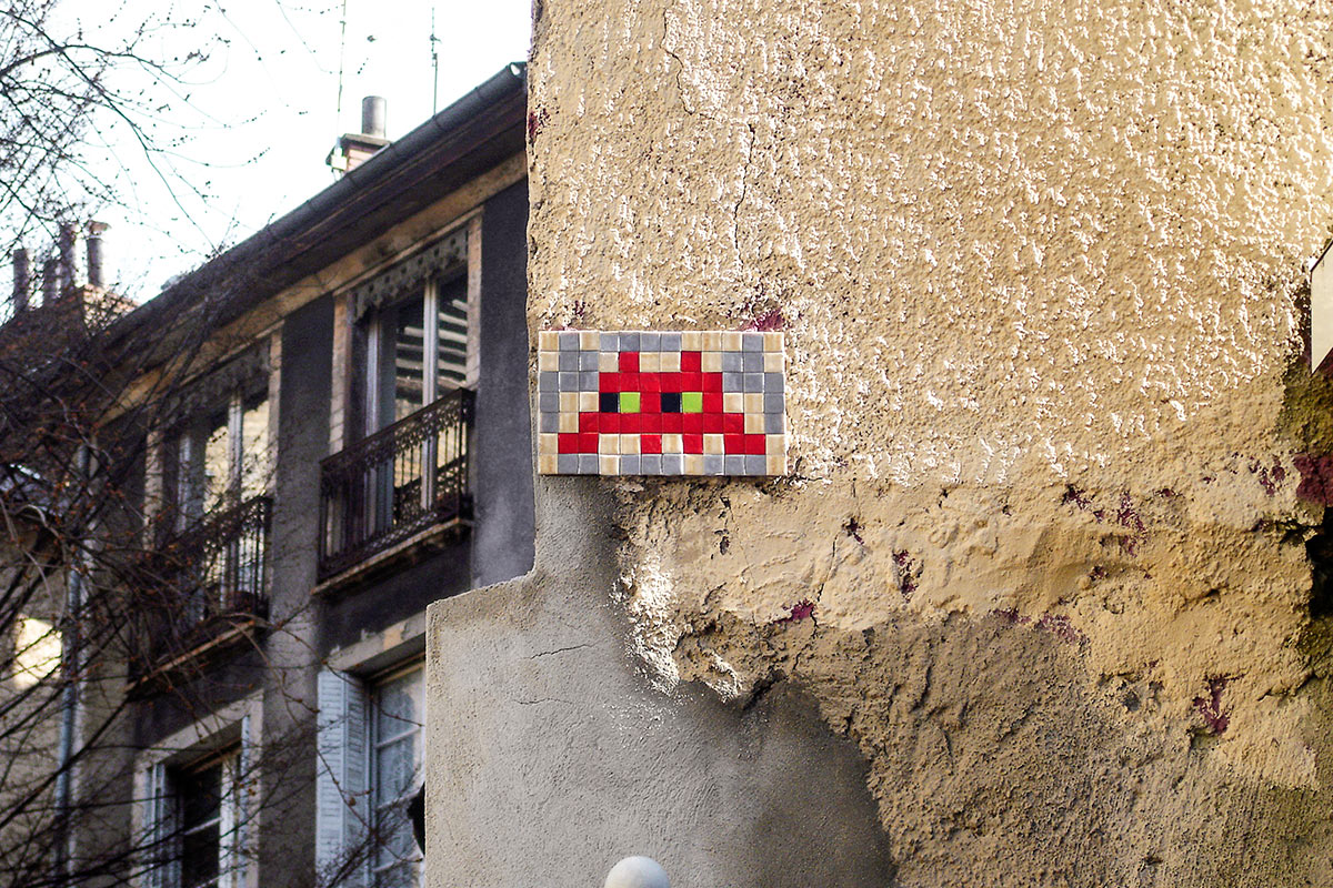 Invader - Grenoble